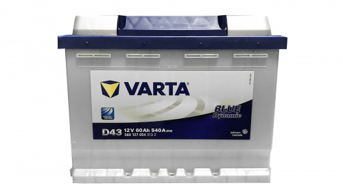 Аккумулятор Varta Blue Dynamic D43 (560 127 054) 60Ah